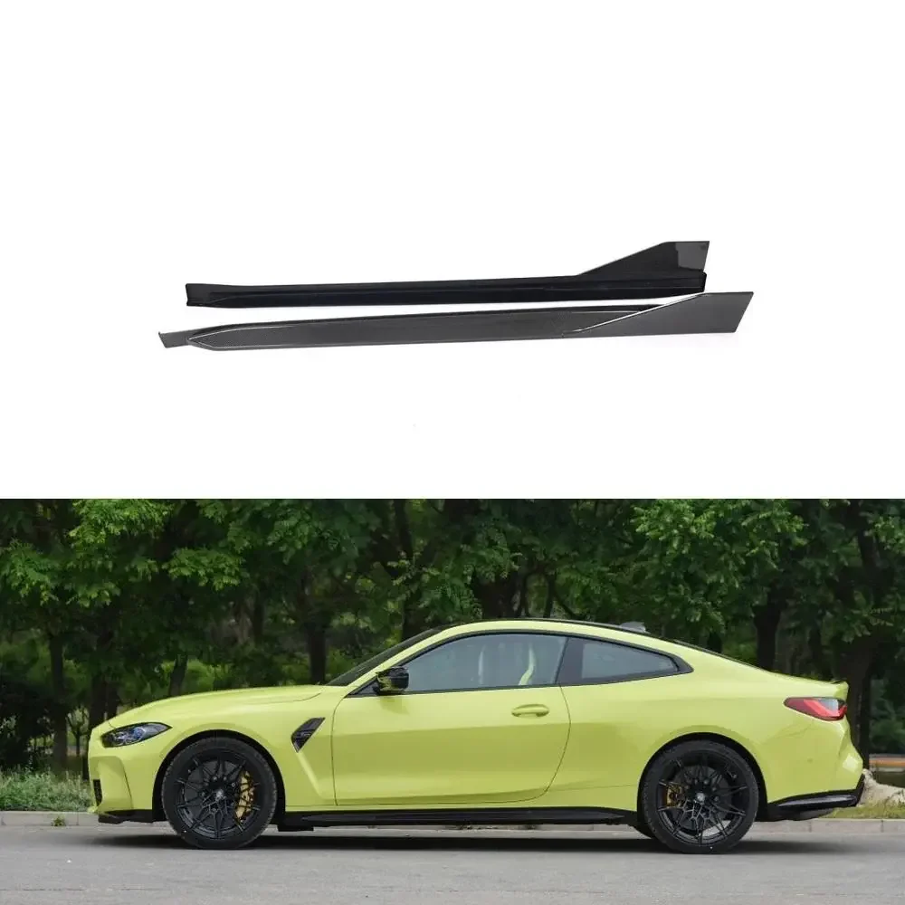 Карбоновые боковые юбки для BMW M4 G82 2021 БМВ