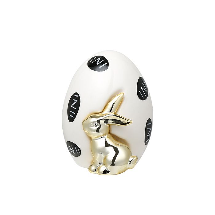 Статуэтка Easter Rabbit Egg white