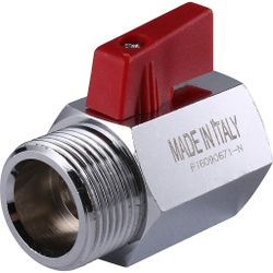Кран шаровой мини, ВР/НР 3/4"