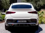 Диффузор заднего бампера с насадками на выхлоп для Mercedes-Benz GLE 53 Coupe C167 2019+ Мерседес Бенц ГЛЕ класс