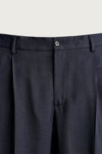 КОСТЮМНЫЕ БРЮКИ REGULAR FIT ИЗ 100% ШЕРСТИ В ПОЛОСКУ — ZARA