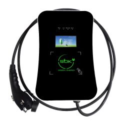 Зарядная станция S'OK Green Energy M3W Series Wallbox EV Charger, 3 фазы, 11 кВт, 16a/380v (SM3W31116542-7wf)