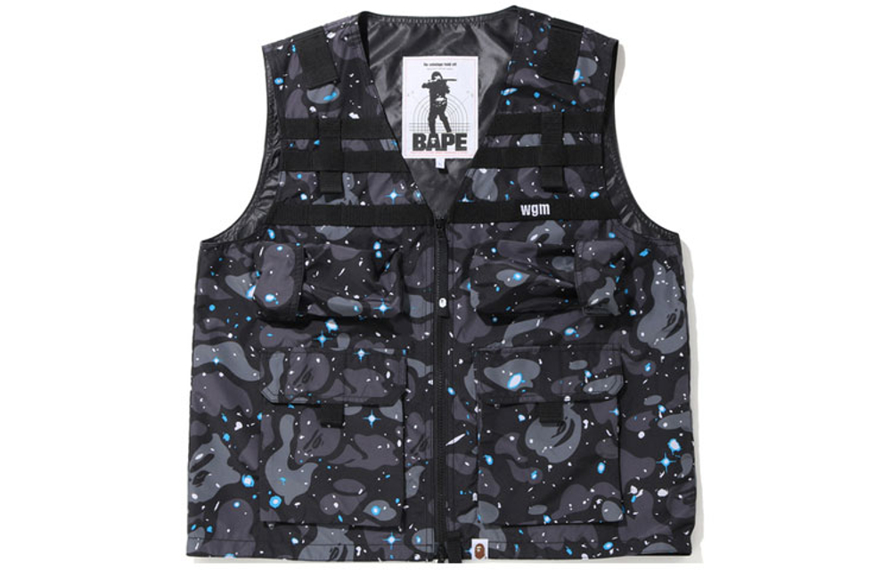 A Bathing Ape Space Camo Military Vest