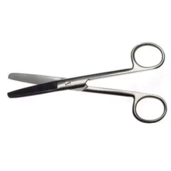 Ножницы (Ножницы тупоконечные, прямые 170мм) Surgical,  13-106  (н-6)