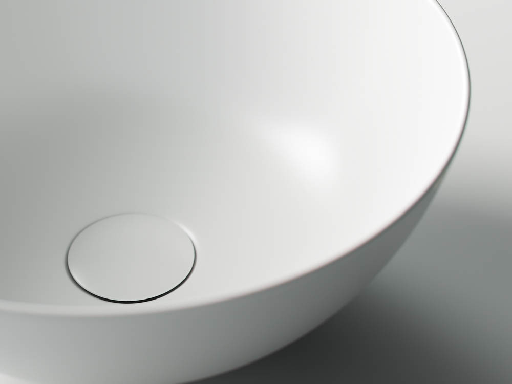 Рукомойник Ceramica Nova Element 35,8 см CN6003, белый матовый