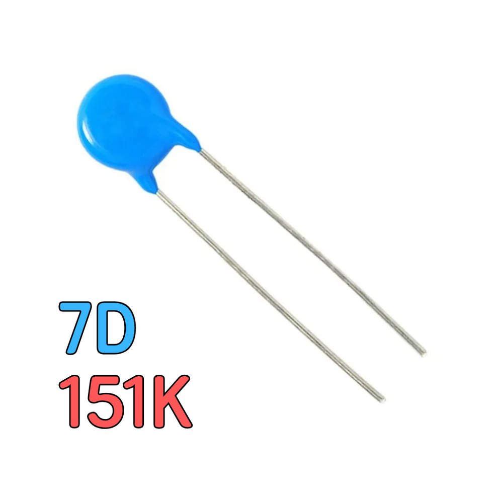 Варистор 07D151K