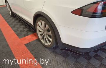 Сплиттеры боковые для TESLA Model X (15-...)