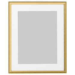 IKEA SILVERHÖJDEN  (ИКЕА СИЛВЕРХЁЙДЕН)  -  Рамка - золотой цвет 40х50 см