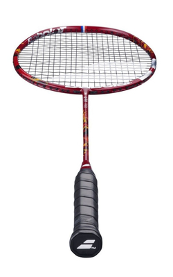 Rakieta do badmintona Babolat X-Feel Spark Strung - dark red/silver