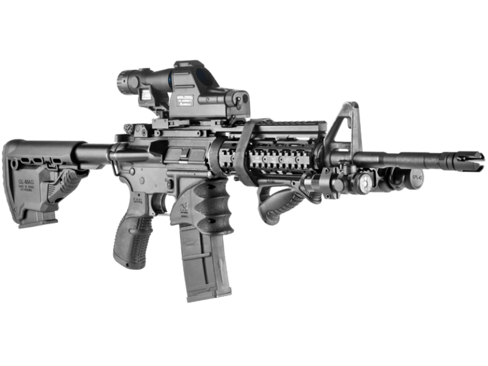 Полимерный приклад с отсеком для магазина M4 GL-MAG