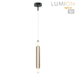6556/15WCL LEDIO LN26 280 черный/дымчатый, металл/акрил/стекло Бра/подвес LED 15W 4000К 220V TRENDY