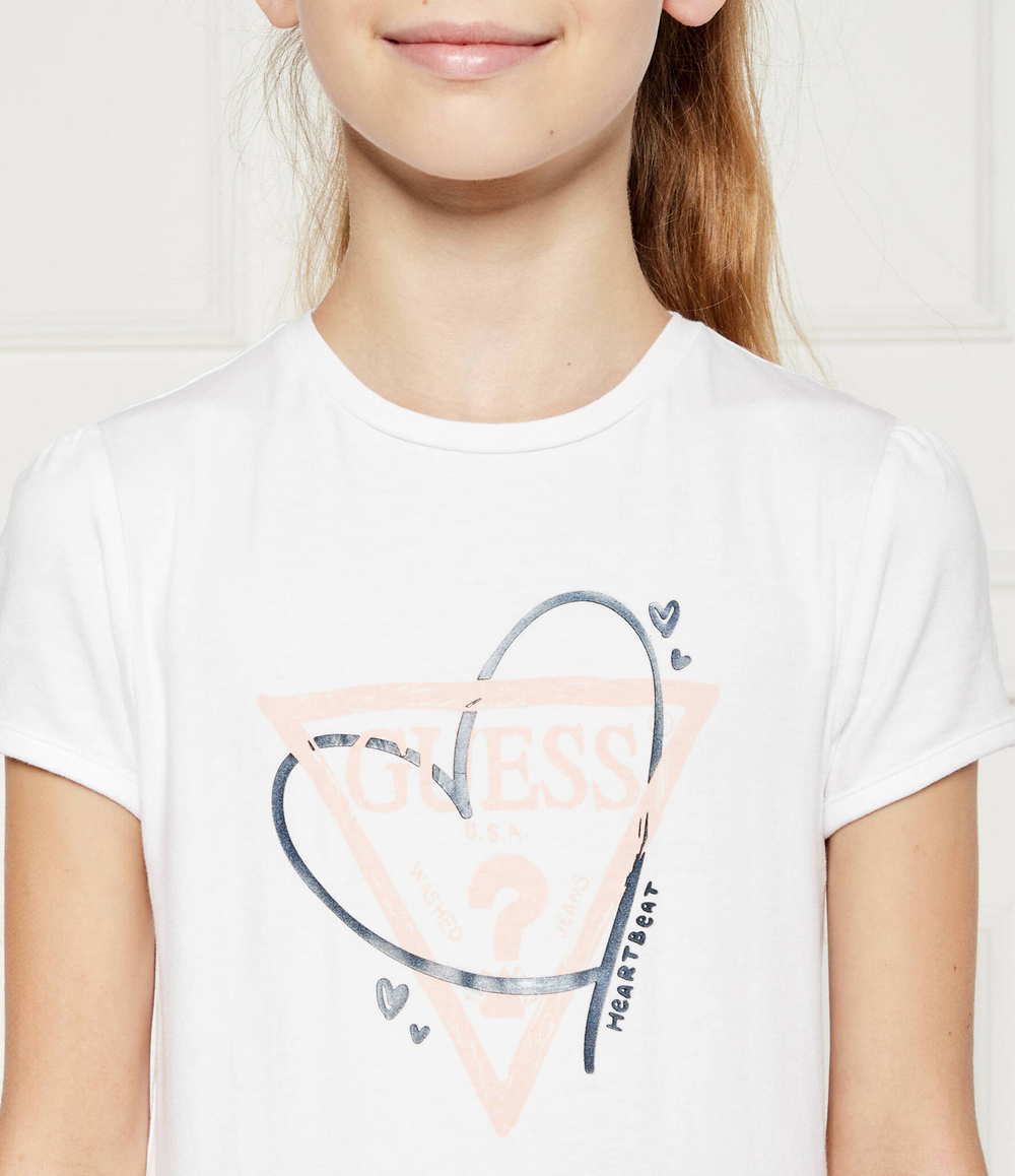 Футболка Guess - белый(K4RI06 K6YW4)