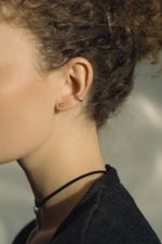 Серьги Кристал Сёркл с горным хрусталём / Crystal Circle