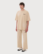 COMME DES FUCKDOWN ФУТБОЛКА БЕЖЕВАЯ