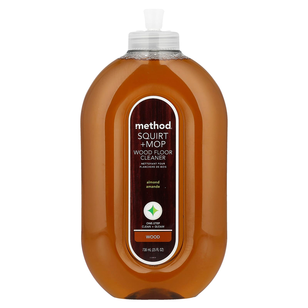 Method, Squirt + Mop, средство для мытья натуральных полов, миндаль, 739 мл (25 жидк. унций)