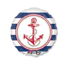 Фольгированный шар Морской 18"/45см