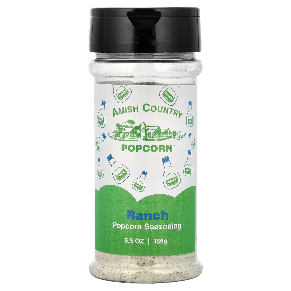 Amish Country Popcorn, Попкорн, Ranch, 156 г (5,5 унции)