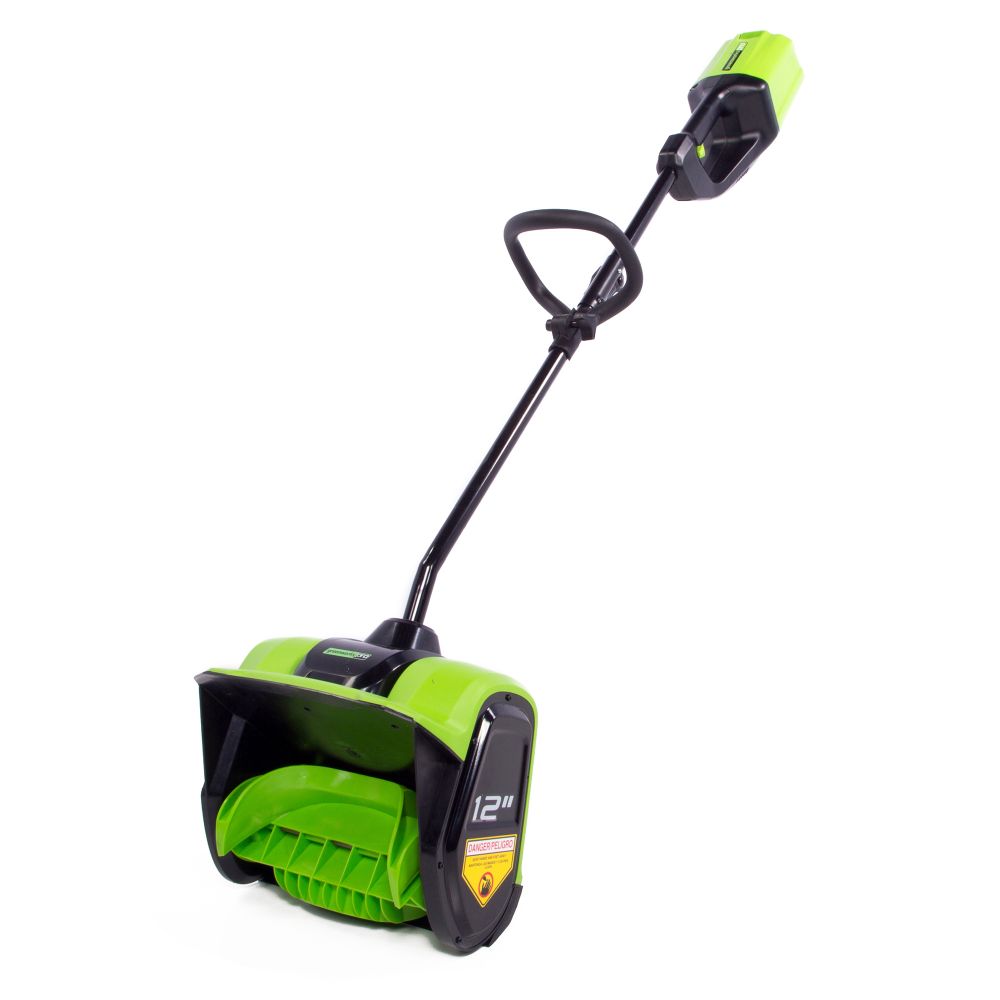 Аккумуляторная снегоуборочная лопата Greenworks GD60SS30K4,2602607UB 60v, 30 см, АКБ 4 А·ч и ЗУ