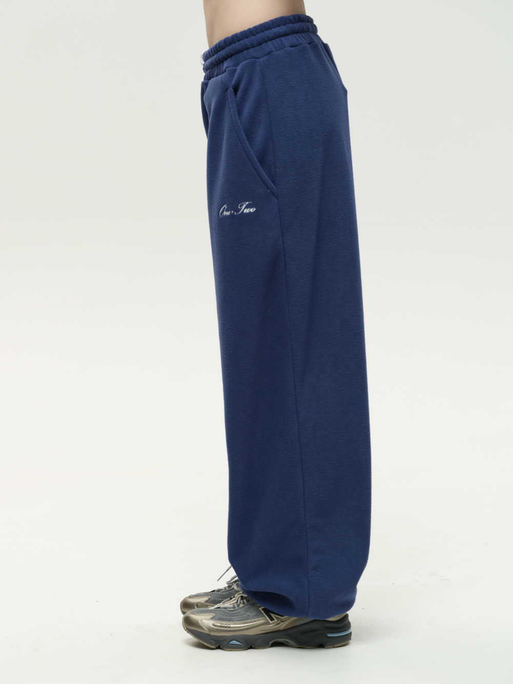Drawstring Sweatpants Navy Smoke