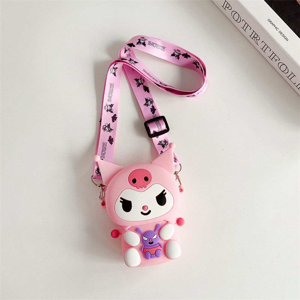 Детская сумка через плечо "Kuromi Pink mini"