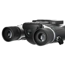 Бинокль цифровой Levenhuk Atom Digital DB20 LCD задний вид с разъемом для карты