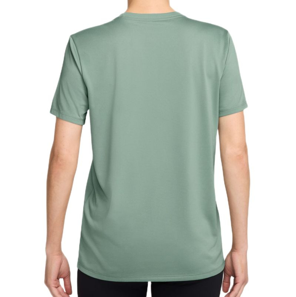 Женская теннисная футболка Nike Dri-Fit Graphic - steam/white