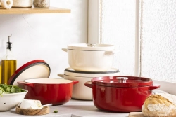 KitchenAid Чугунная кастрюля 22 см 3,3 л красная EAN 4894871009394