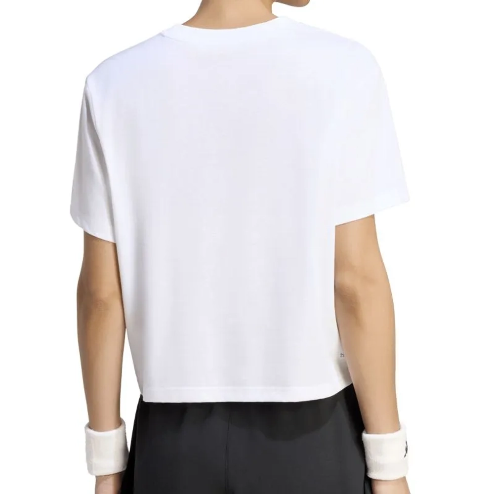 Женская теннисная футболка Adidas Heritage Tennis Graphic - white