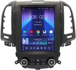Магнитола для Hyundai Santa Fe 2 2006-2012 (климат, штатный усилитель, рамка тип 2) - Teyes TPRO 2 монитор 9.7" QLED в стиле "Тесла" на Android 10, Быстрая, 4G SIM-слот