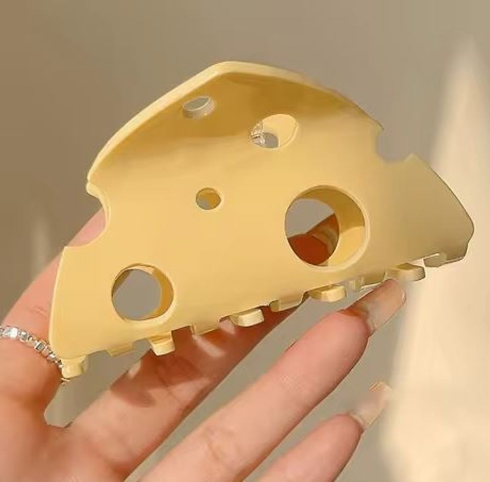 Крабик для волос "Cheese"