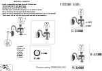 Бра Crystal Lux PRINCESS AP2 2760/402