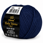 Пряжа Baby Merino XL, 50г, 100м, 40%супервош файн мериносовая шерсть, 40%акрил, 20%кашемир (цена за 1 шт)