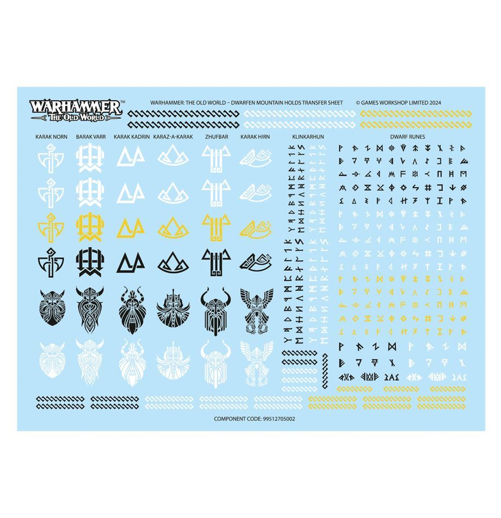 Warhammer The Old World - Dwarfen Mountain Holds: Dwarf Warriors