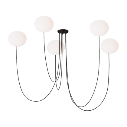 Люстра Visual Comfort Helium Medium 5 Light Chandelier