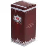 Сувенир с подсветкой Christmas «Телефонная будка - Снеговик с подарком» 12,5х5,3х5,3 см