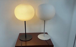 Table design lamp Glo Ball T1/T2 by Flos (Black)