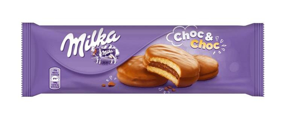 Бисквит Милка 150гр  Choc Сhoc  (12)
