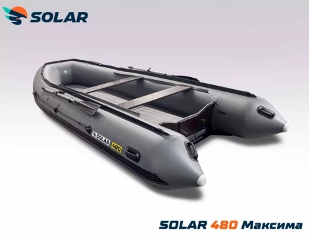Лодка надувная моторная solar-480 к