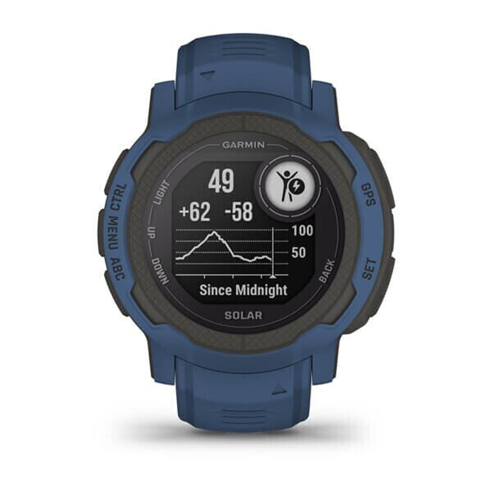 Умные часы Garmin Instinct 2 Solar Tidal Blue