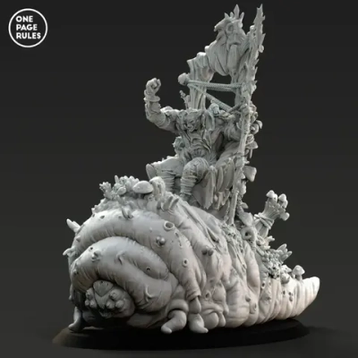 Plague Lord On Giant Slug