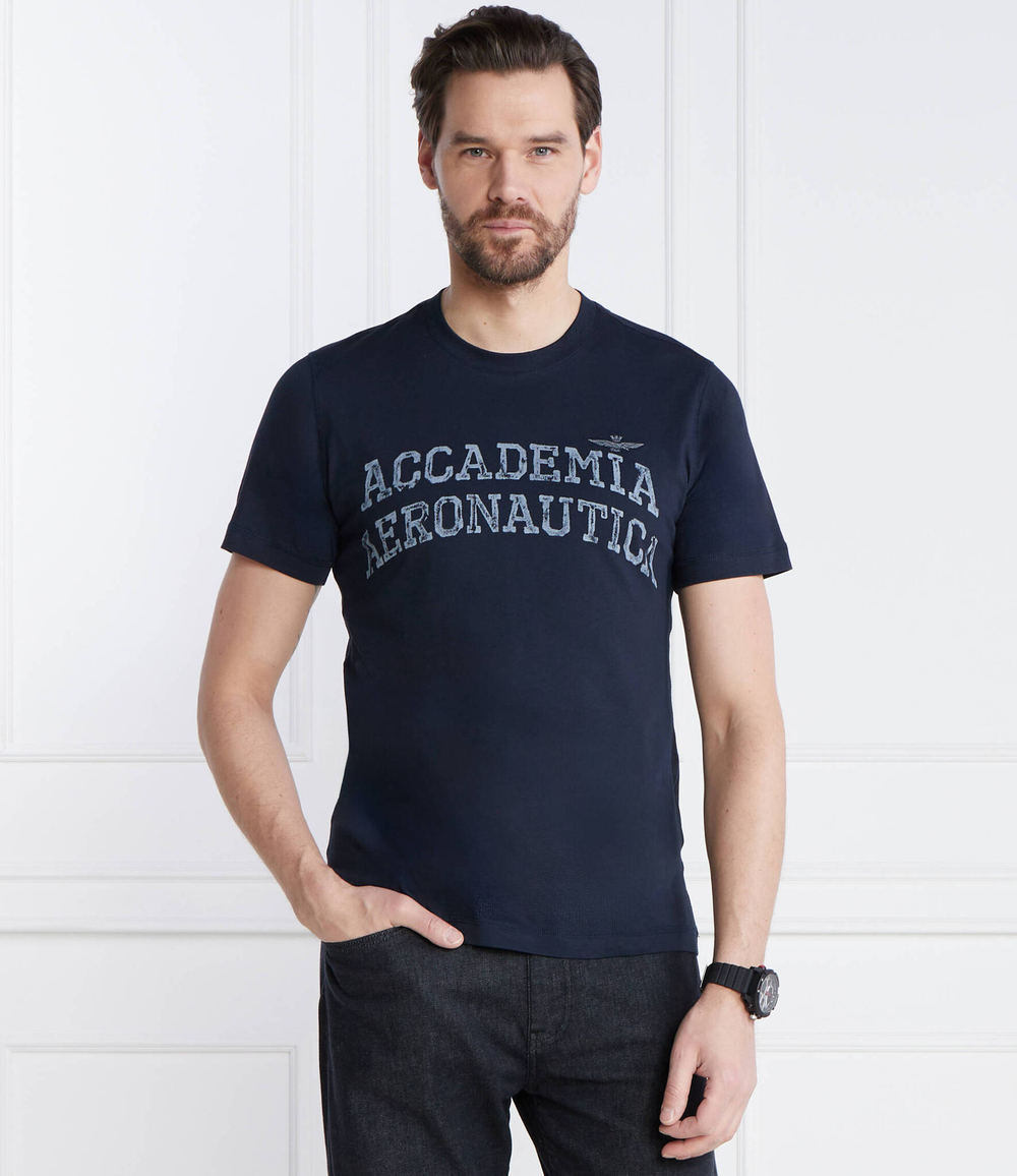 Футболка Aeronautica Militare - темно-синий(TS2203J629)