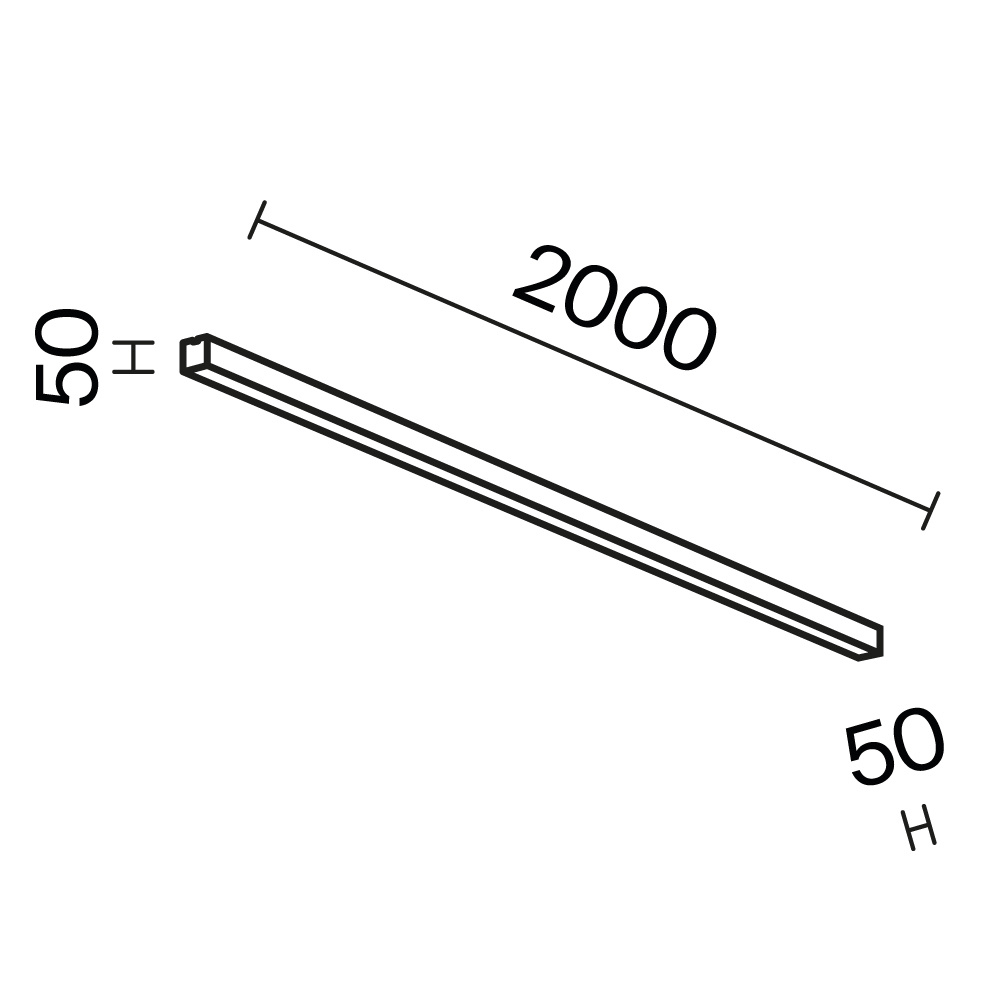 Линейный светильник Technical LL311031