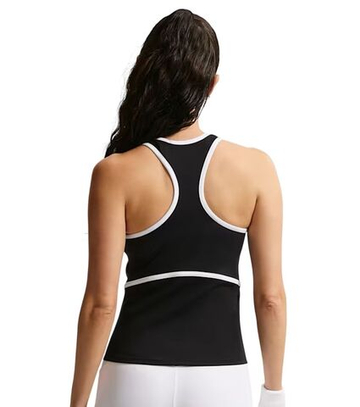 Женский топ теннисный Nike Court Advantage Tank - black/white