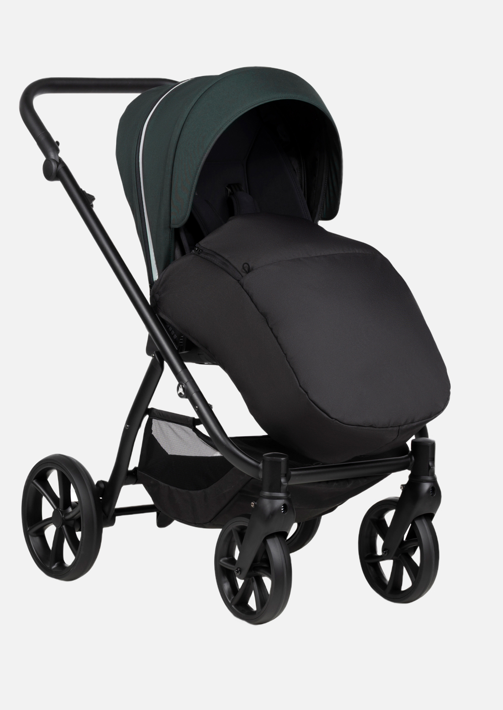 Детская коляска Noordi Fjordi Essential V2 2027 Зеленый/ Forest Green