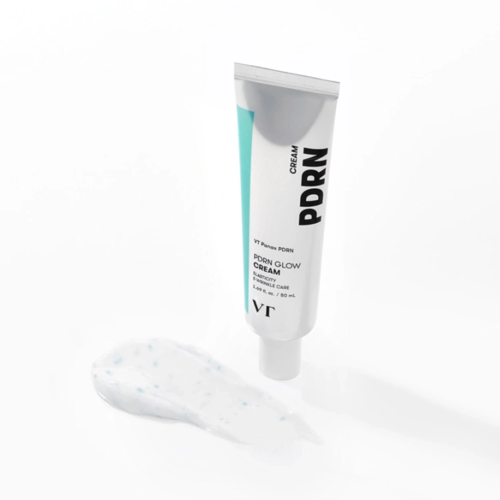 VT Cosmetics PDRN Cream 100,Увлажняющий капсульный крем с ПДРН и азуленом 50 мл