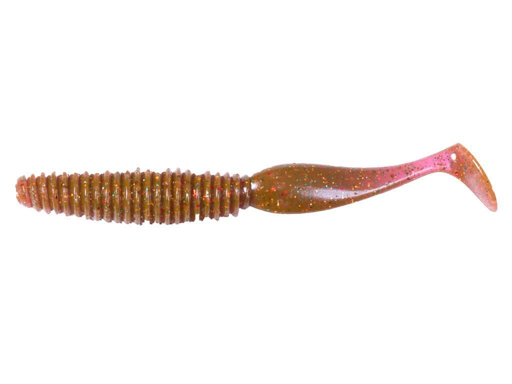 Виброхвосты съедобные Lucky John Pro Series MegaWorm 2.5" (63мм/8шт)