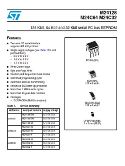 *24128 SMD (чистая) EEPROM