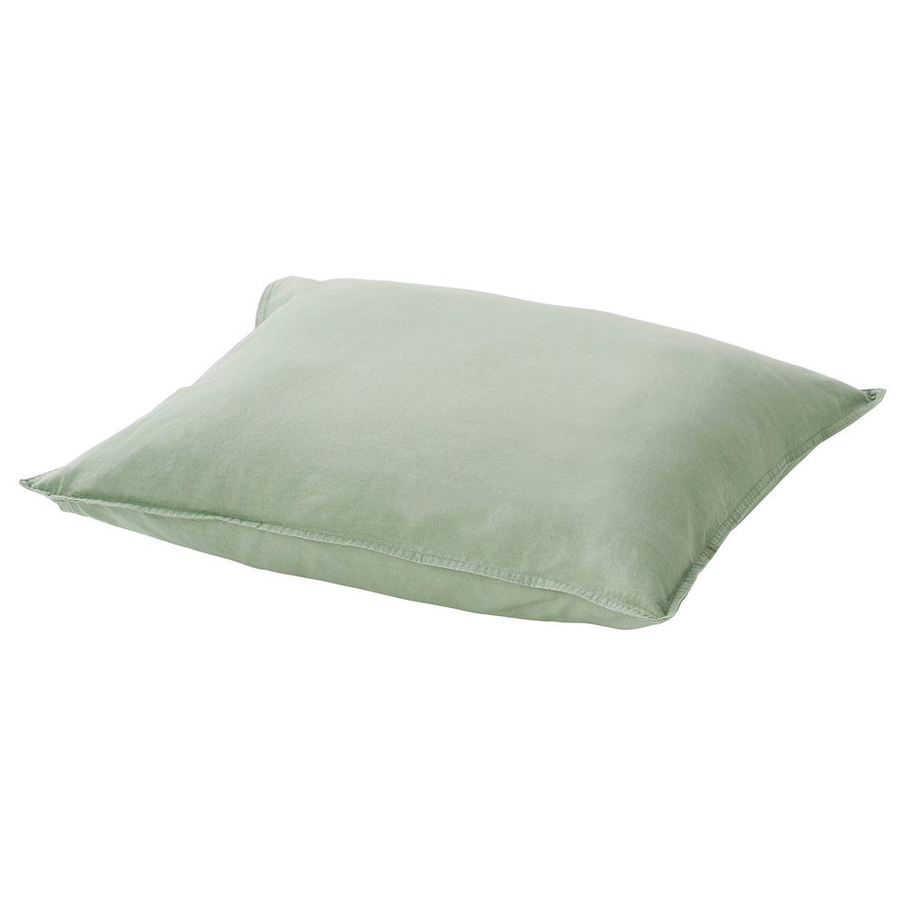 IKEA ÄNGSLILJA  (ИКЕА ЭНГСЛИЛЙА)  -  Наволочка - бледный серо-зелёный 50x60 см