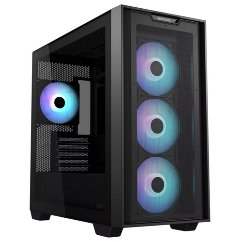 Корпус Mini-Tower ASUS A21 PLUS TG ARGB Black, Micro-ATX (90DC00H0-B19010)