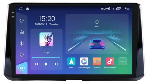 Магнитола для Toyota Corolla E210 2019-2024+, Corolla Cross - Parafar PF693U2K на Android 13, Быстрая, QLED+2K, CarPlay, 4G SIM-слот